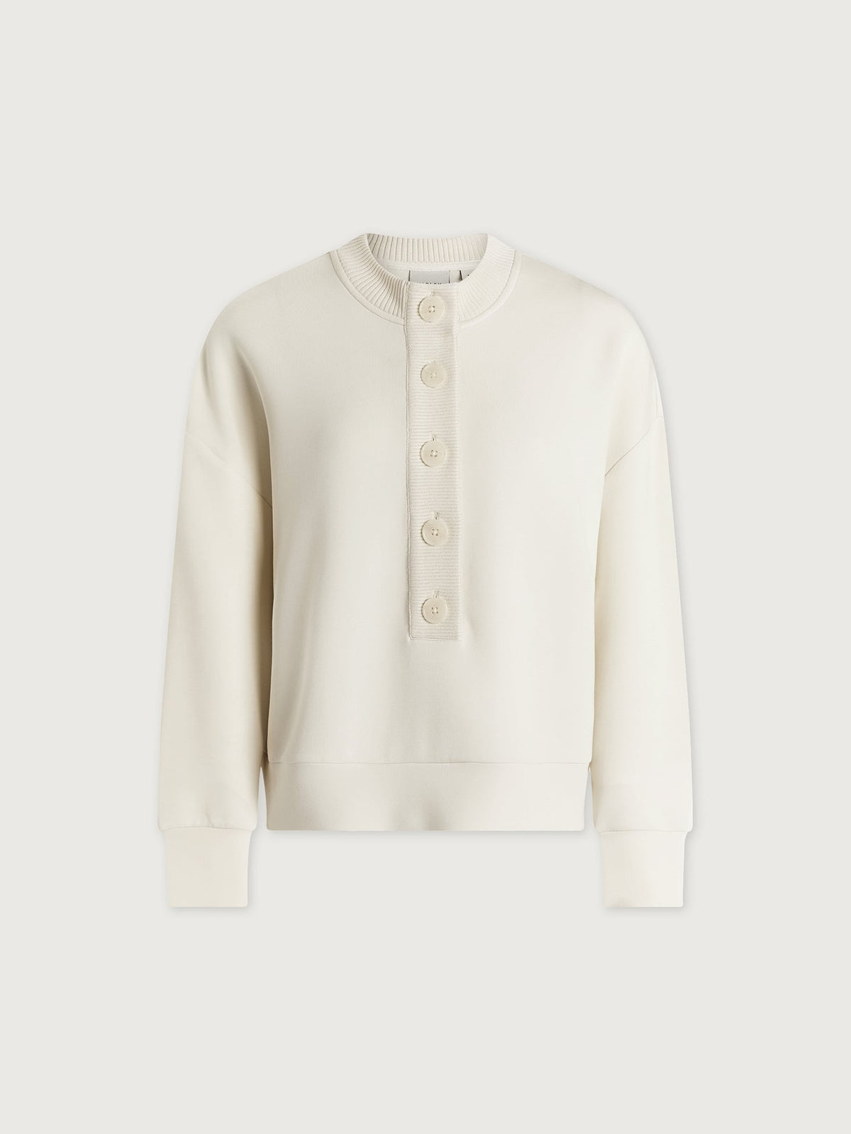 Varley Top Pick - Reena Button Front Sweat
