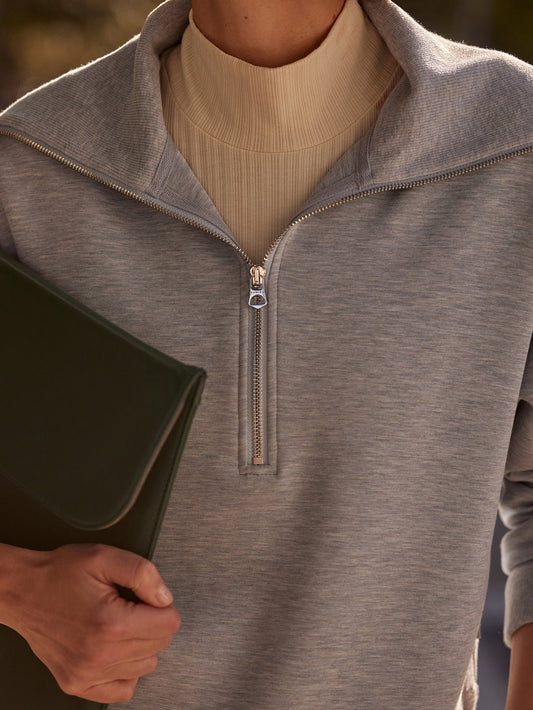 Varley Top Pick - Larson Half Zip Sweat