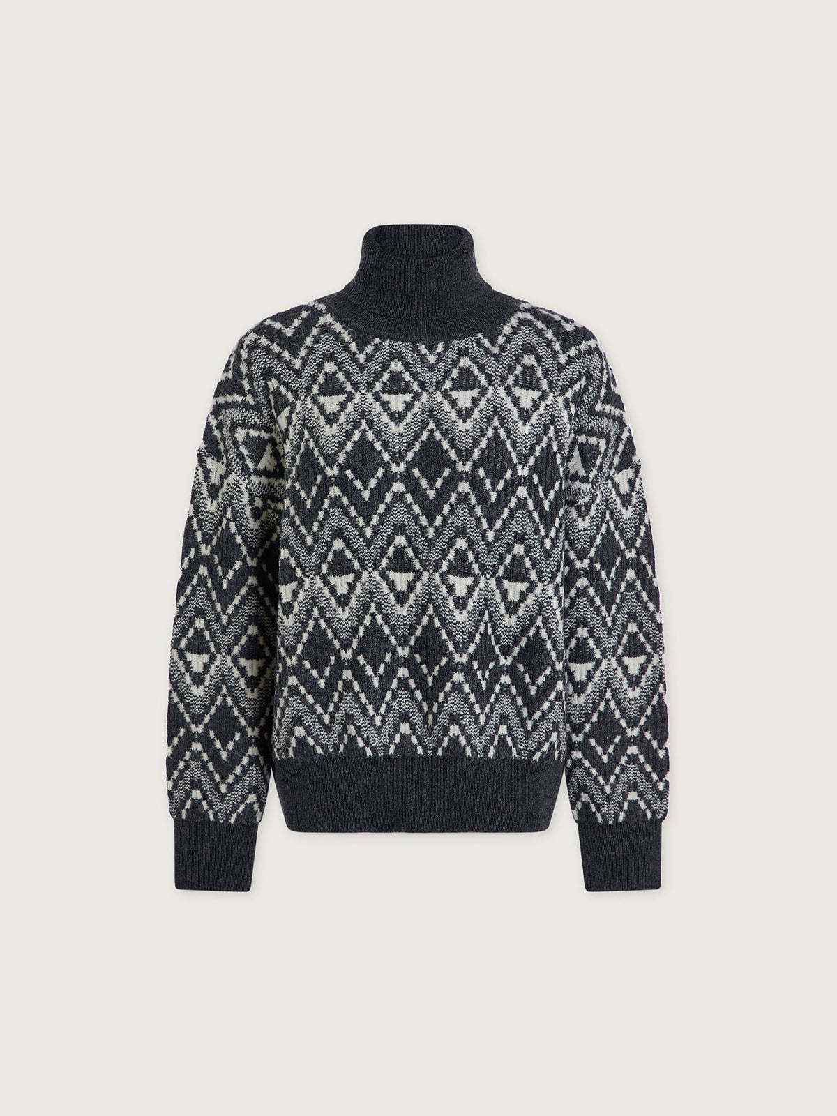 Varley Best Price - Ida Relaxed Fairisle Rollneck Knit