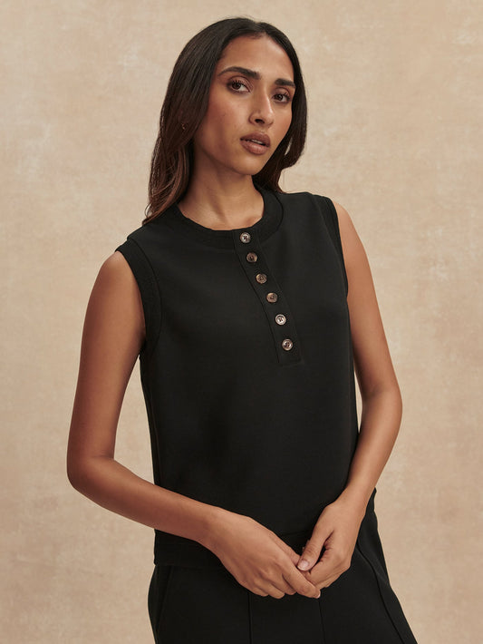 Varley Special Offer - Marla Button Placket Tank