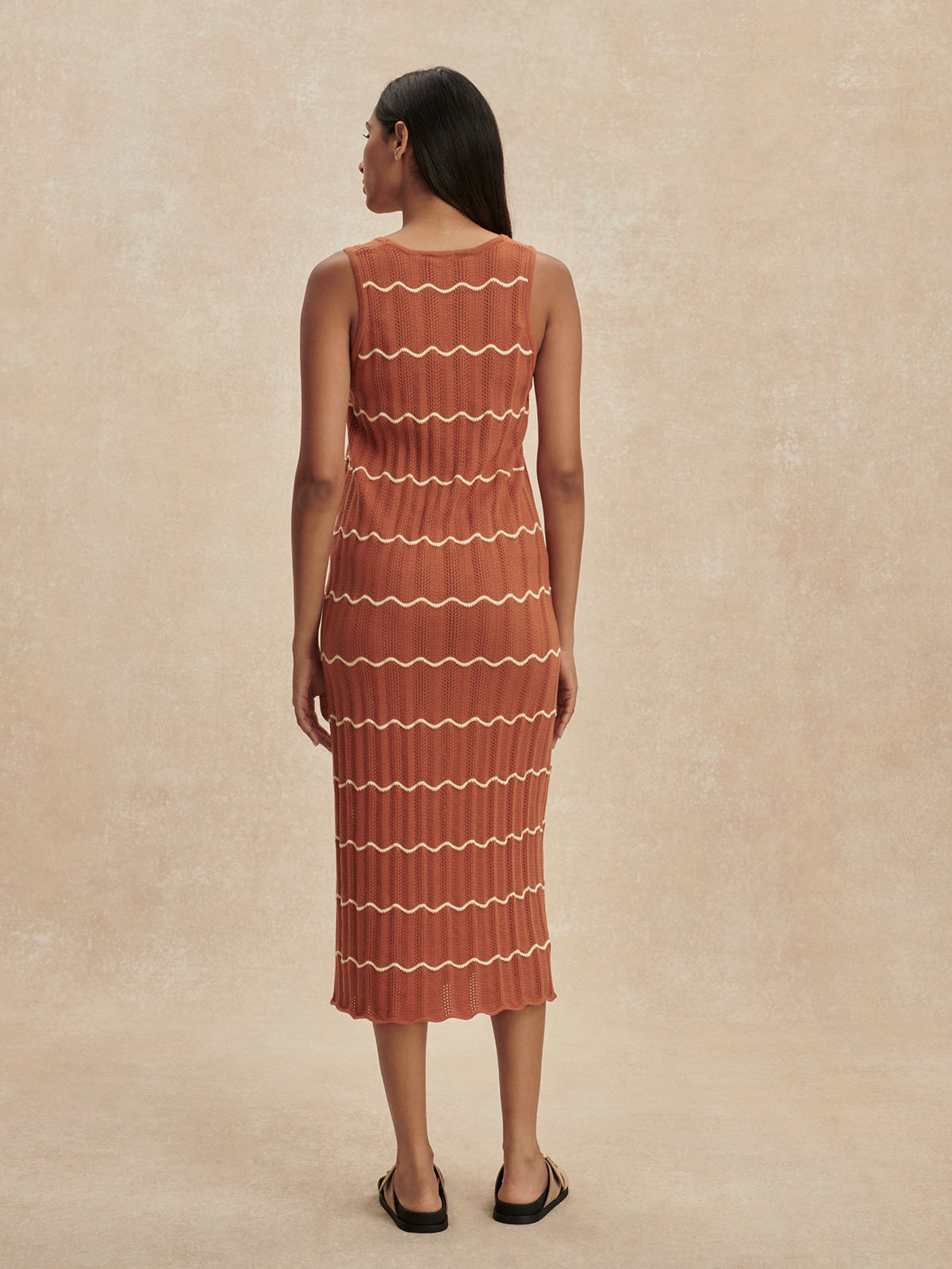 Varley Hot Sale - Yuna Scallop Knit Dress