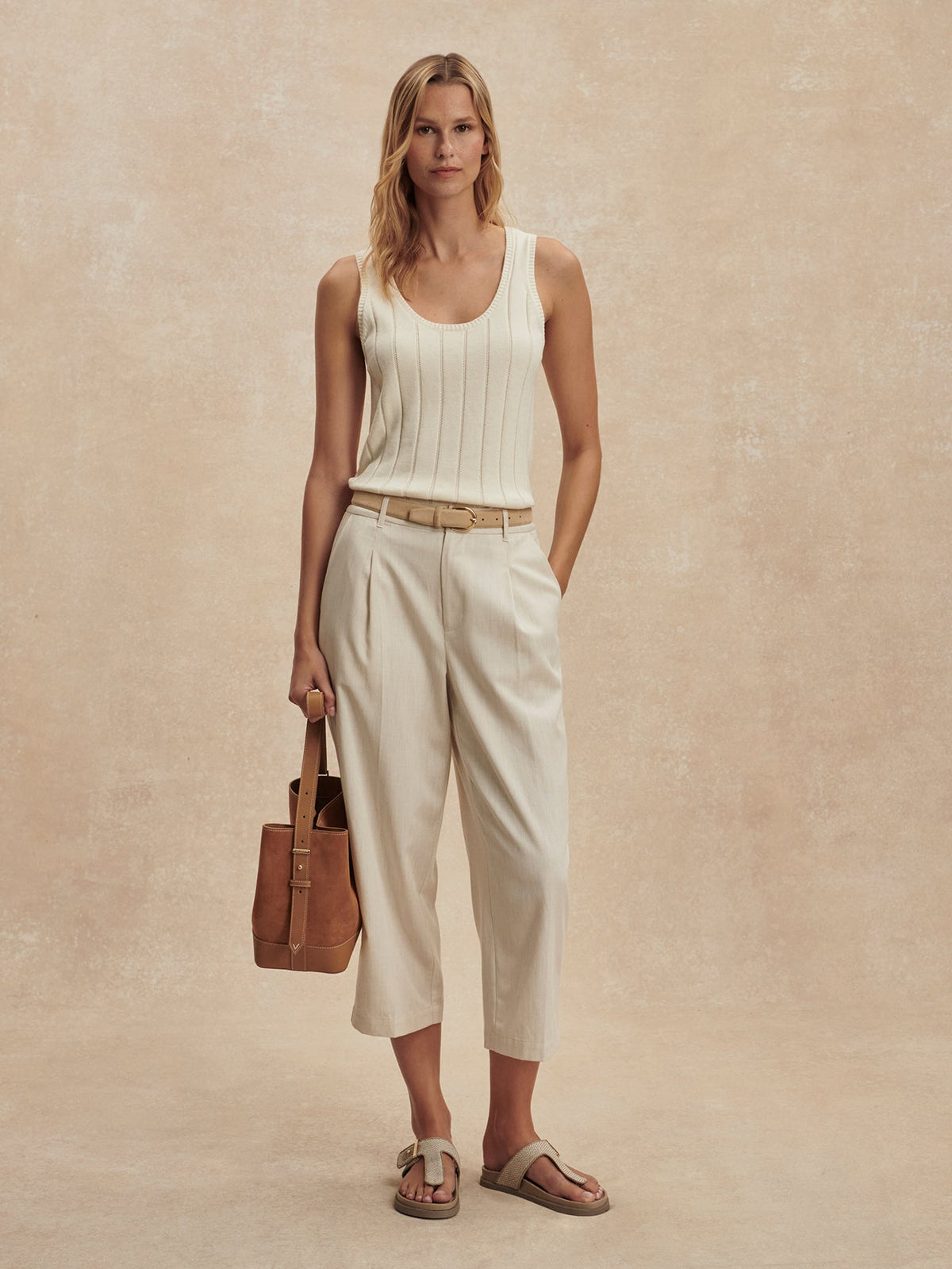Varley Deals - Ayaka Wide Rib Tank Top