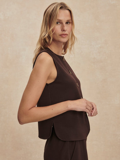 Varley Best Price - Josie Button Through Tank Top