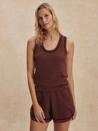 Varley New - Gideon Knit Tank Top