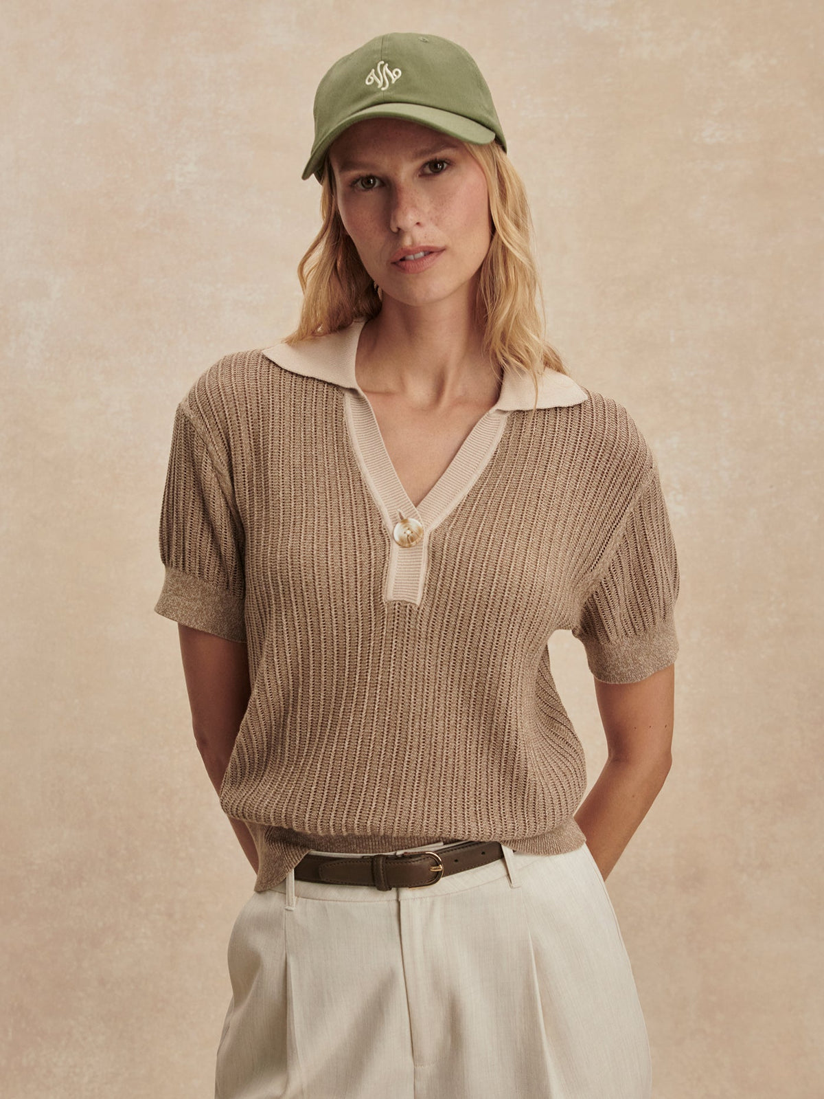 Varley Customer Favorite - Perrine Knit Polo Shirt