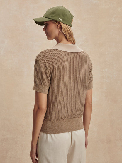 Varley Customer Favorite - Perrine Knit Polo Shirt