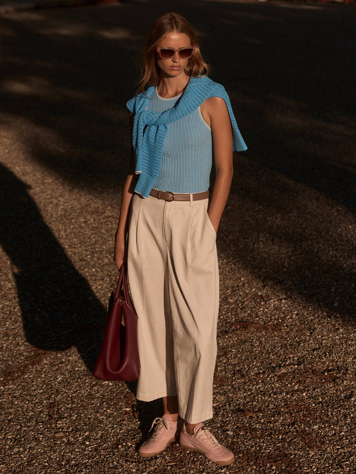Varley Signature - Ellison Crop Wide Leg 24