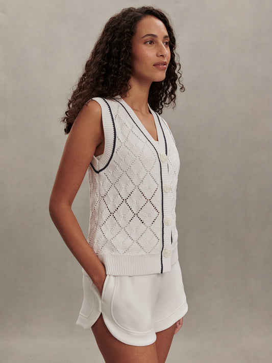 Varley Hot Sale - Tyla Button Through Vest
