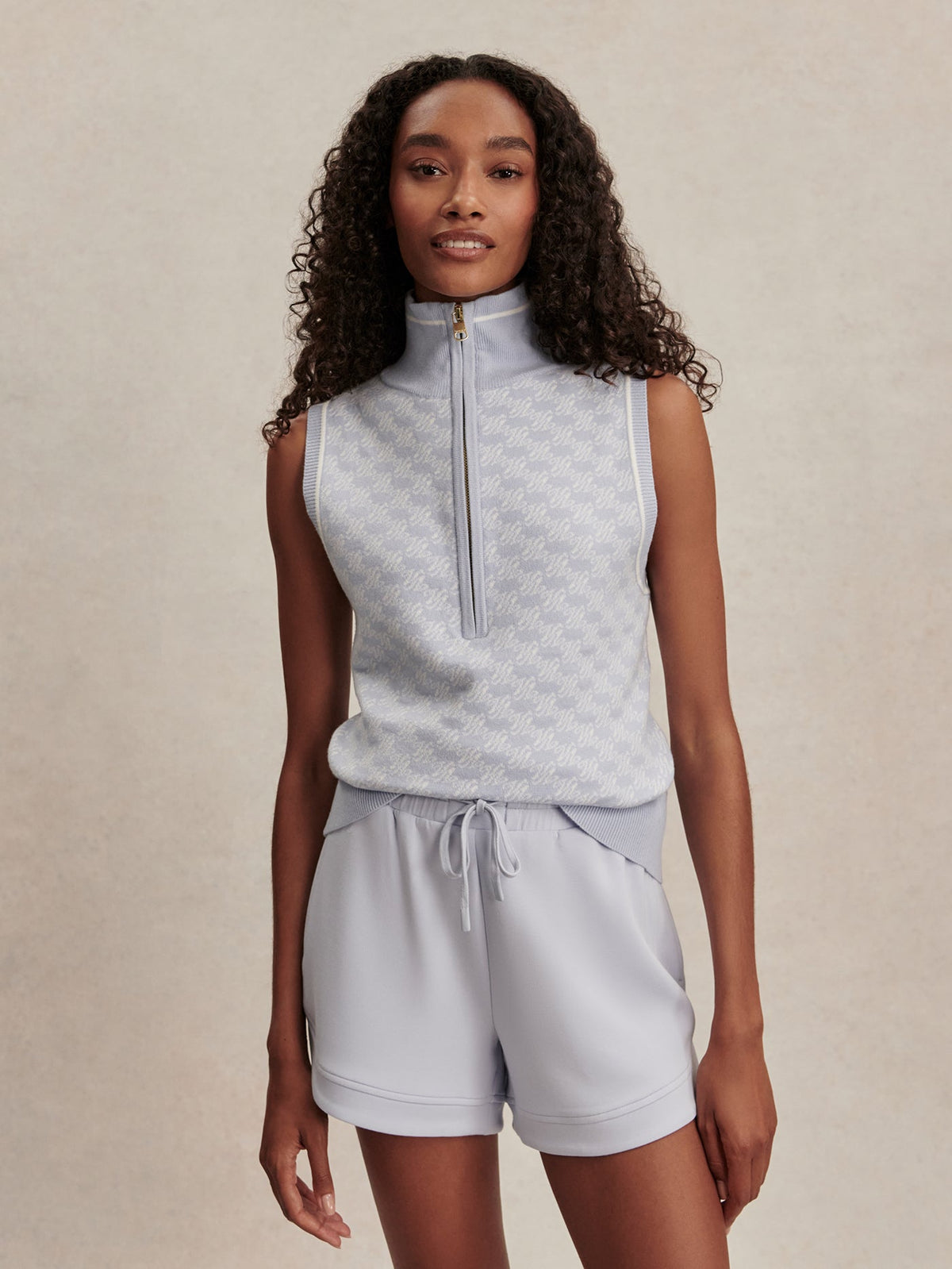 Varley Deals - Vincent Half Zip Knit
