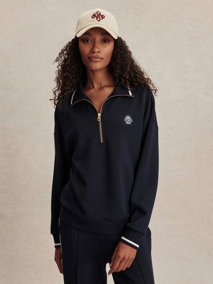 Varley Discount - Bertie Half Zip Sweat