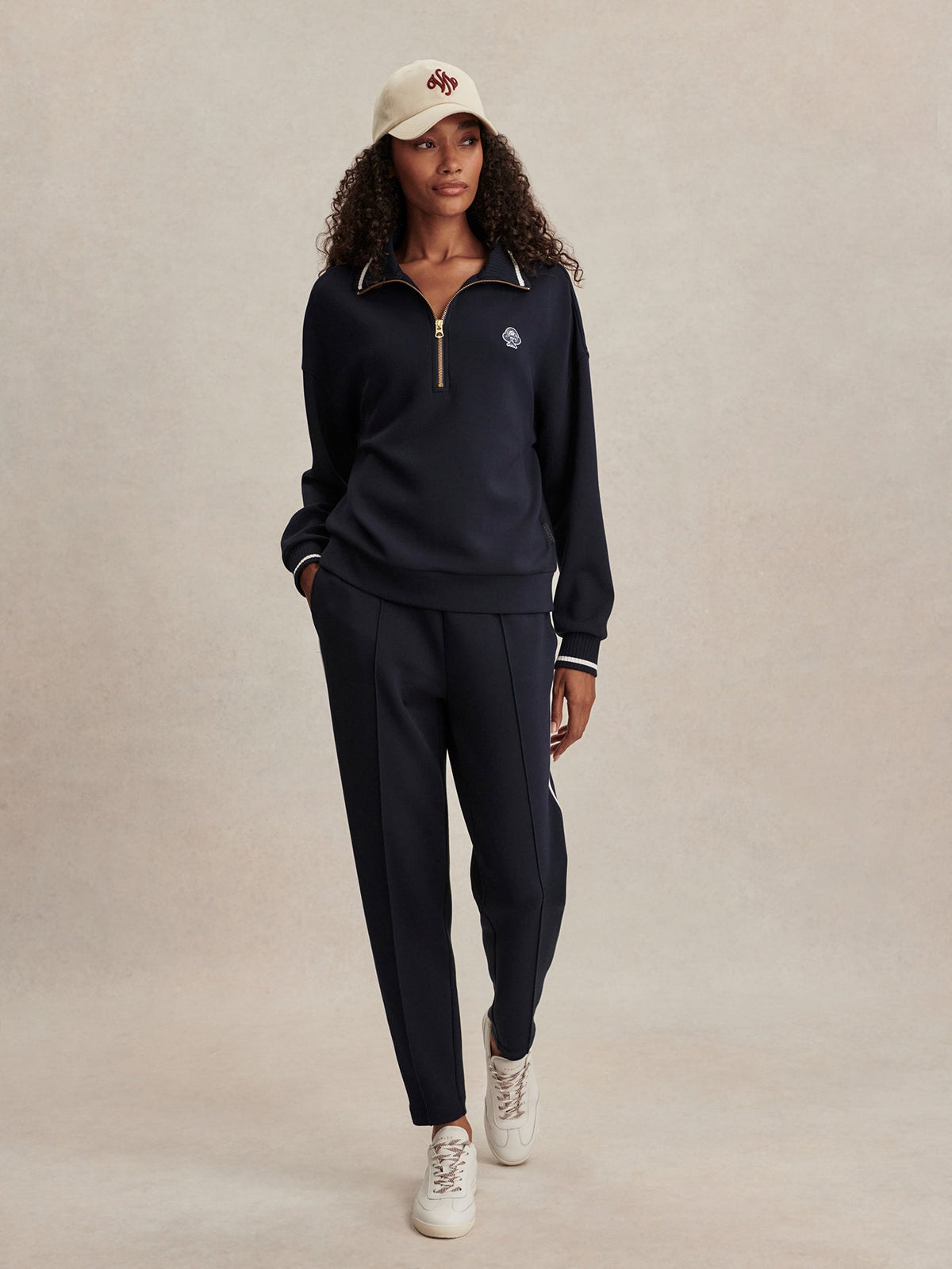 Varley Discount - Bertie Half Zip Sweat