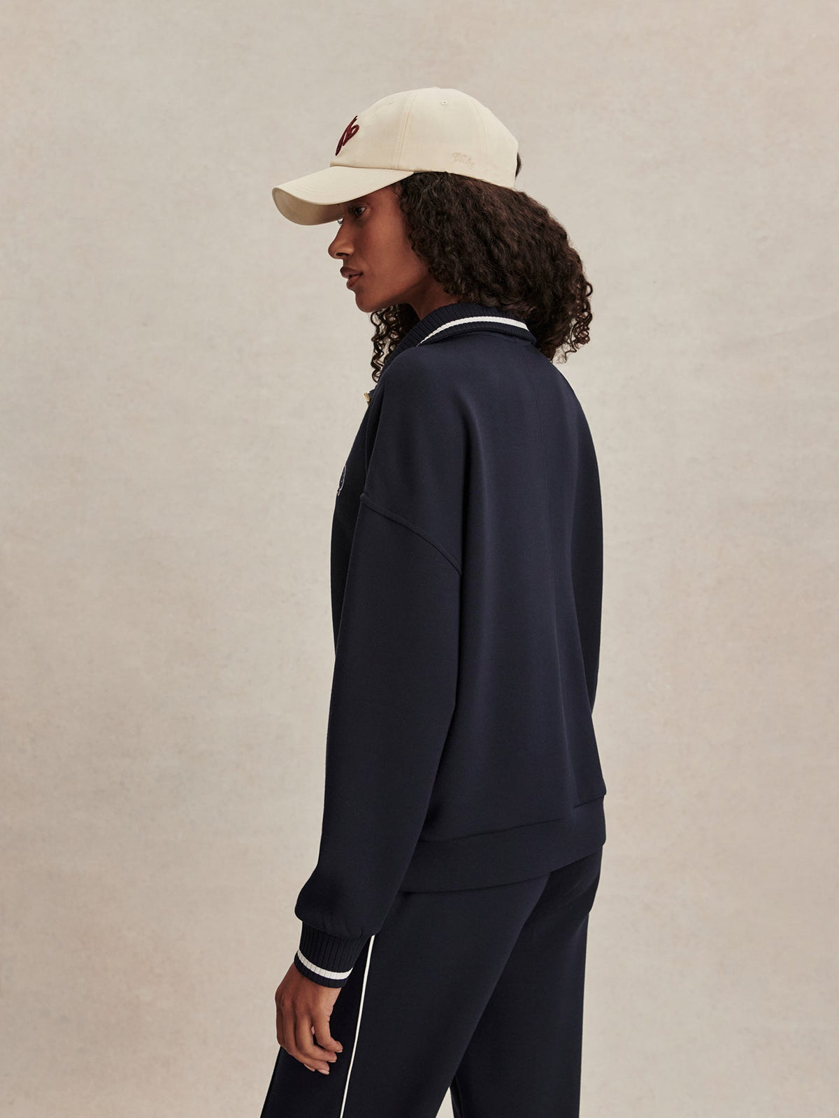 Varley Discount - Bertie Half Zip Sweat