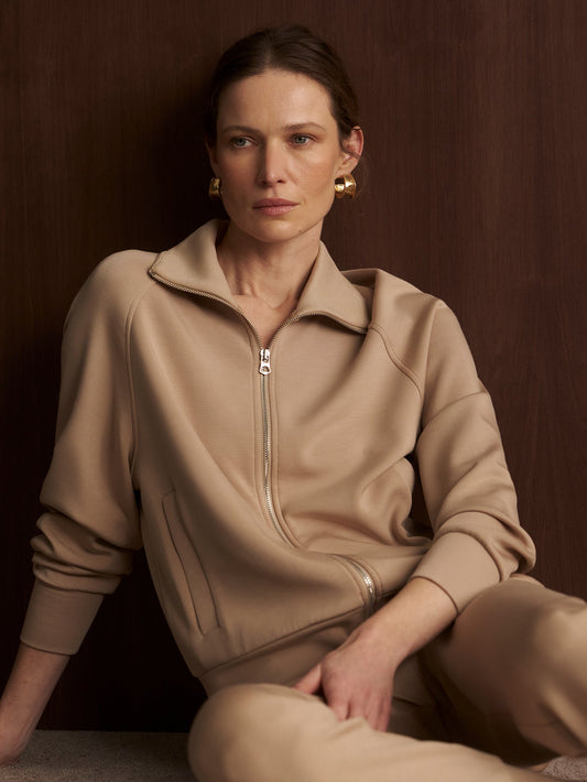 Varley Signature - Tyde Zip Through Sweat
