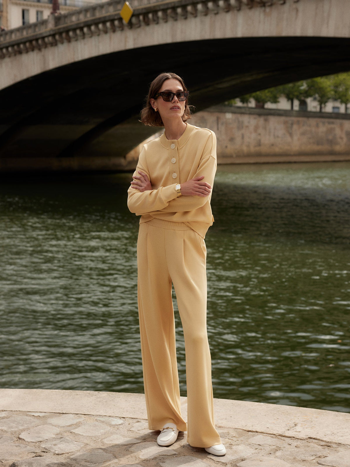 Varley Premium - The Extra Wide Leg Pant 32