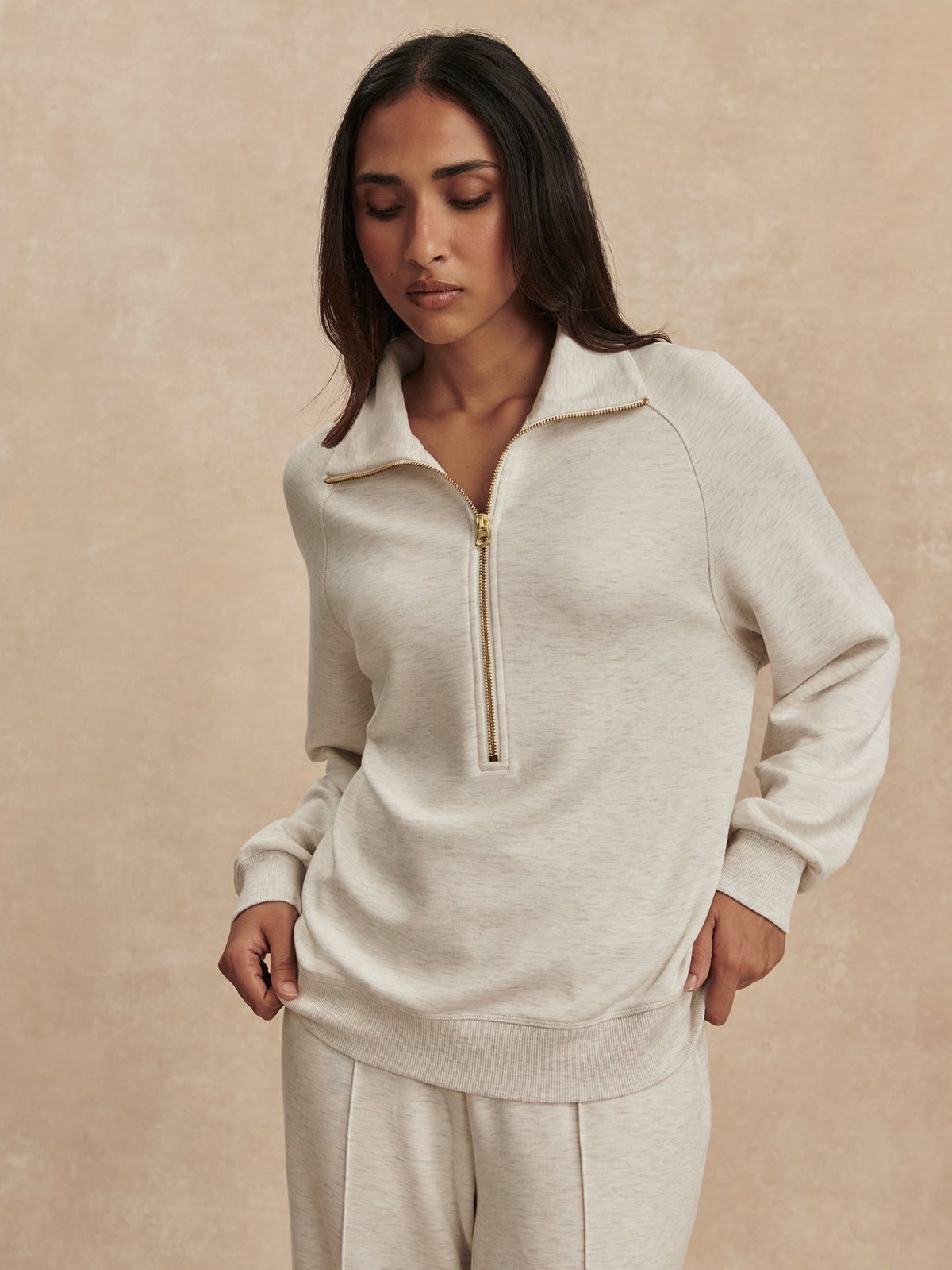 Varley Popular - Selene Half Zip Sweat