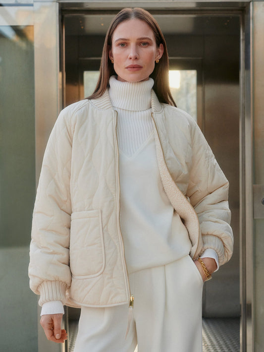 Varley Quality - Serina Reversible Quilt Jacket