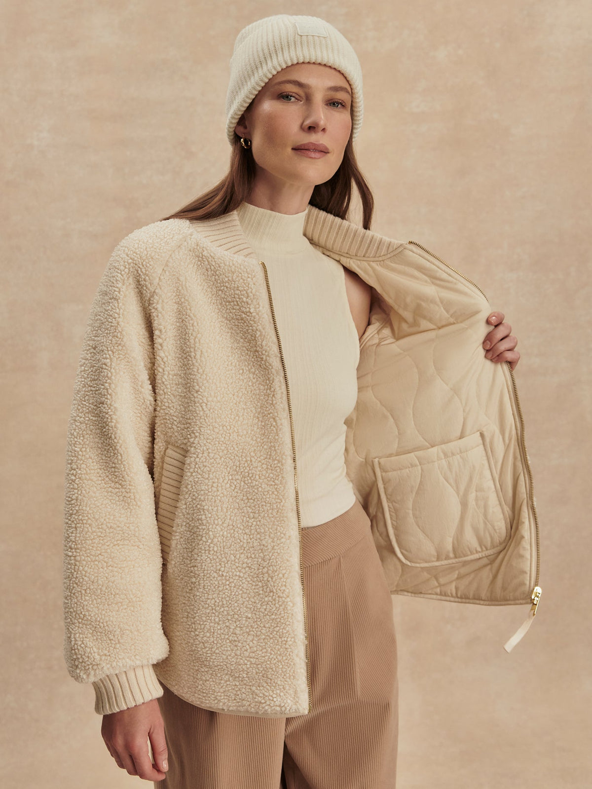 Varley Quality - Serina Reversible Quilt Jacket