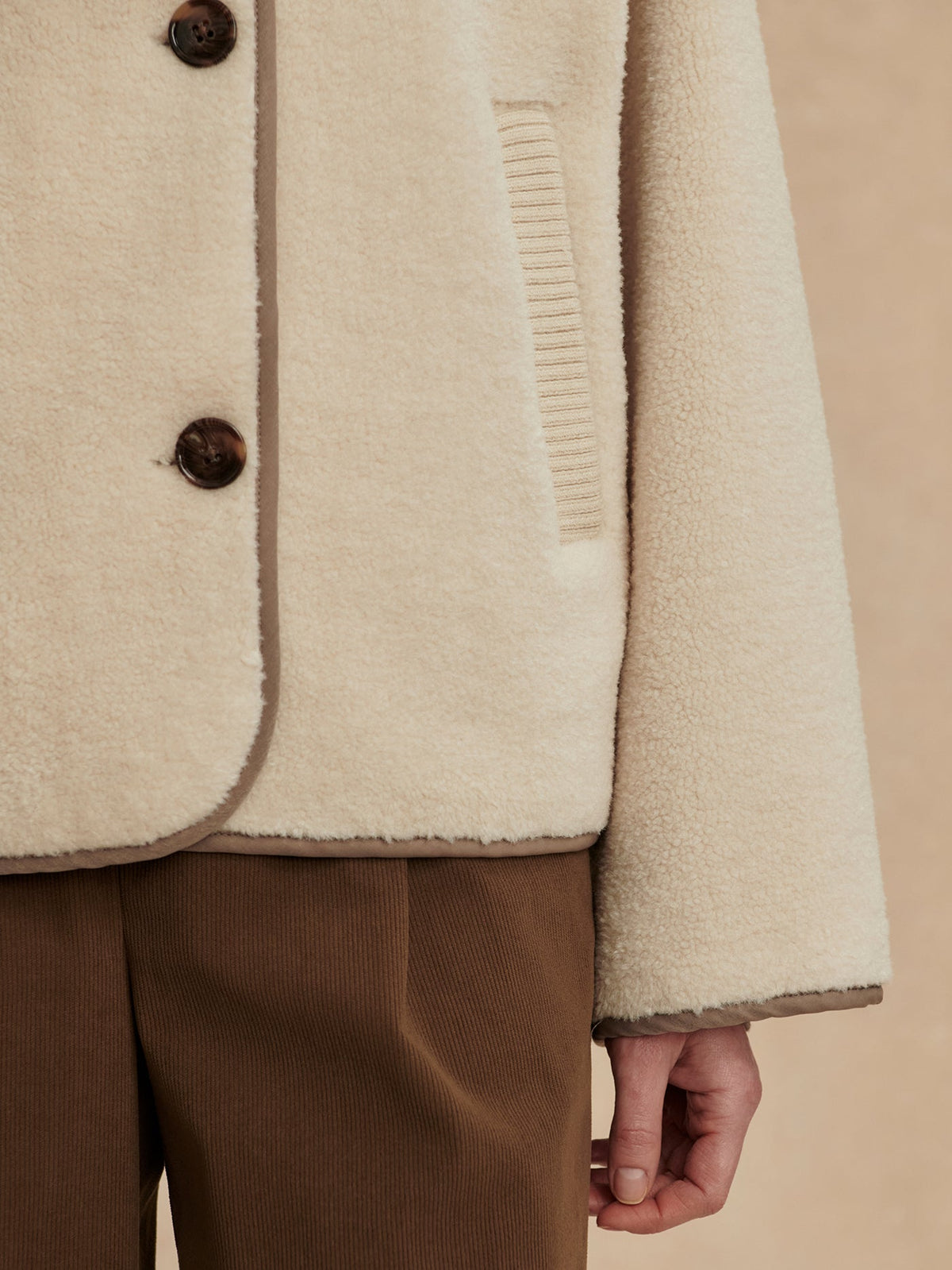 Varley Classic - Romane Boxy Sherpa Jacket