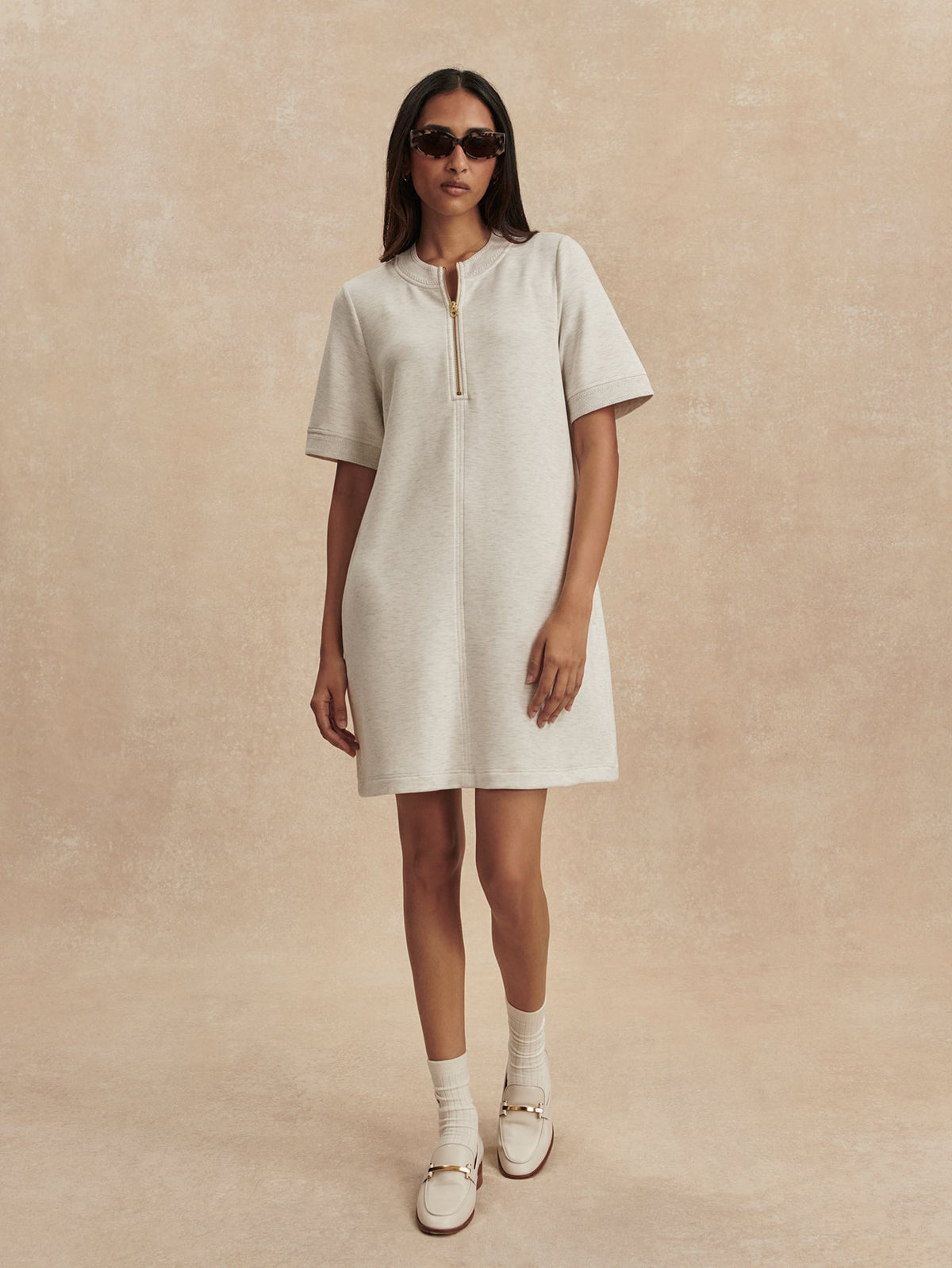 Varley Value - Nori Half Zip Dress