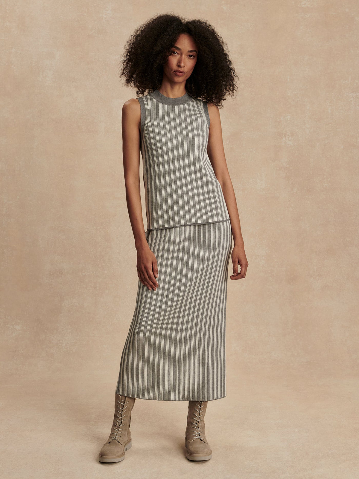 Varley Discount - Mairead Rib Knit Skirt