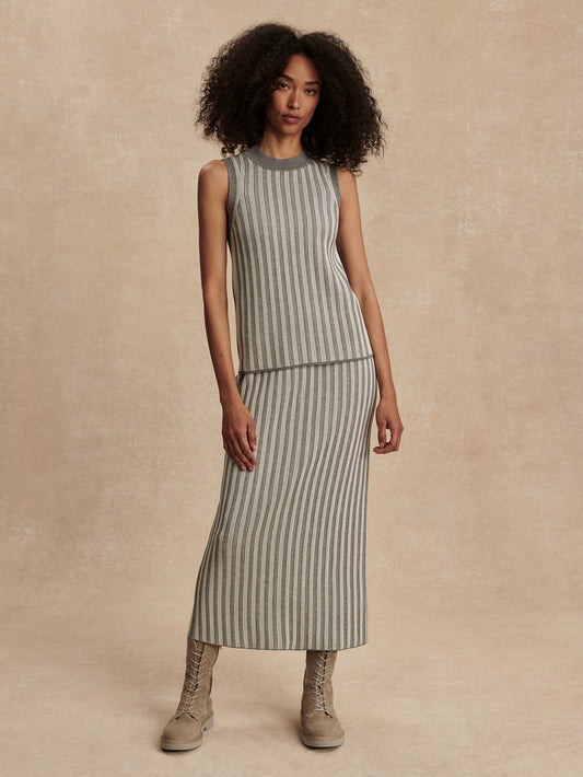 Varley Discount - Mairead Rib Knit Skirt
