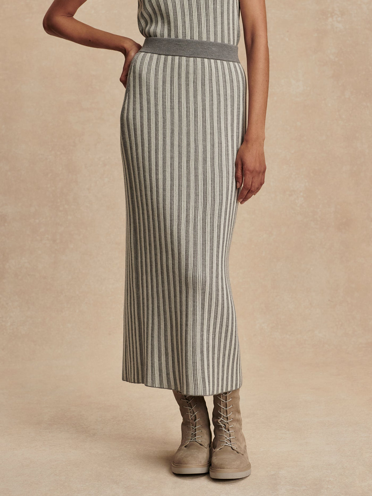 Varley Discount - Mairead Rib Knit Skirt
