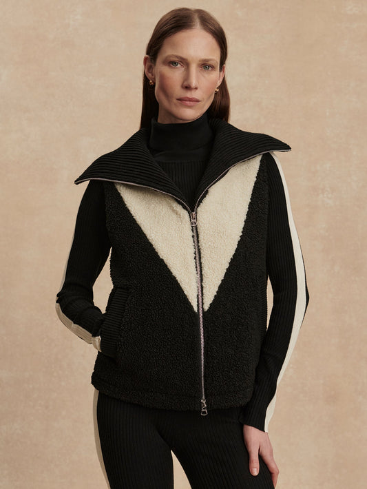 Varley Discount - Caspian Sherpa Gilet