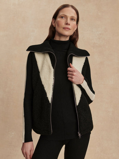 Varley Discount - Caspian Sherpa Gilet