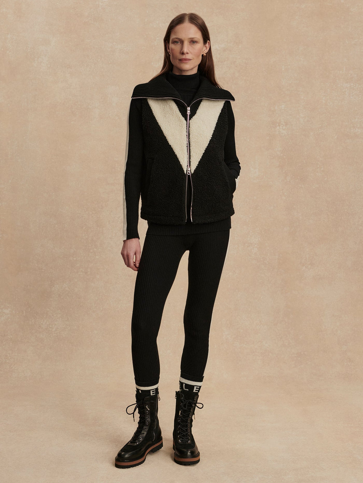 Varley Discount - Caspian Sherpa Gilet