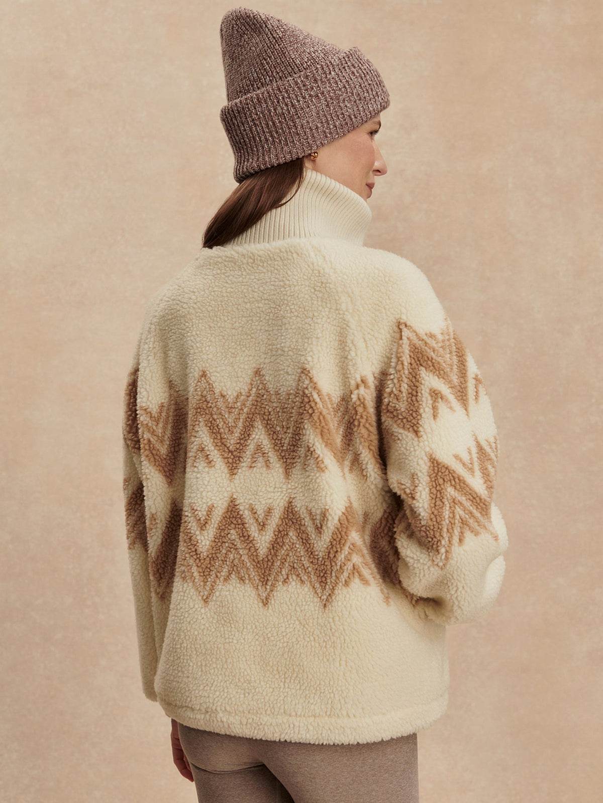 Varley Sale - Hendrik Half Zip Sherpa