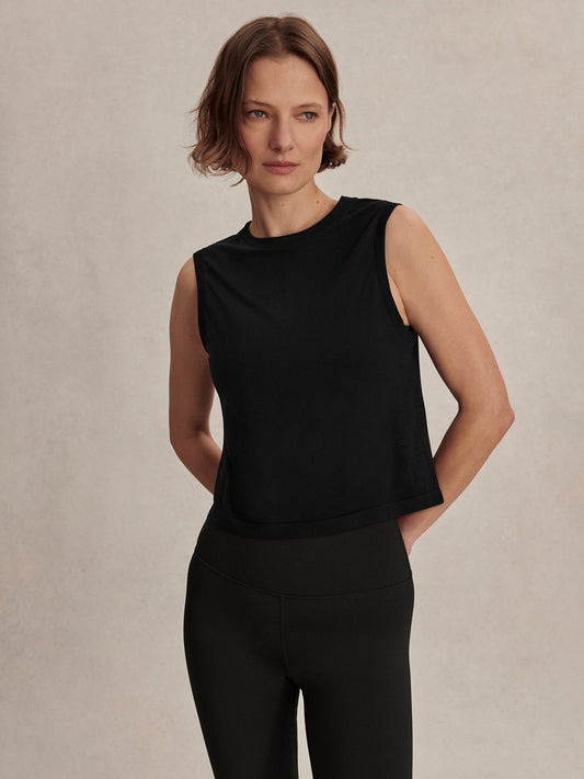 Varley Discount - Nate Seamless Cropped Tank