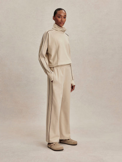 Varley Top Pick - Brushed Rib Wide Leg Pant 28