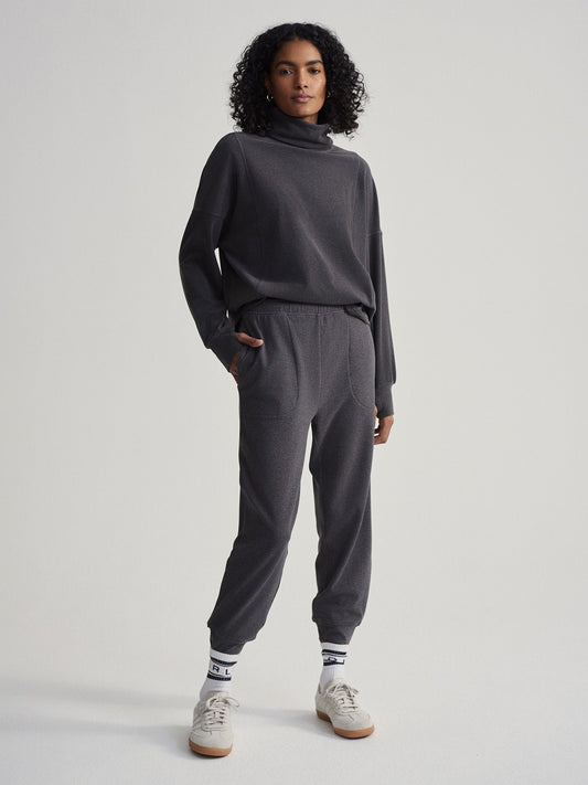 Varley New - Brushed Rib Slim Cuff Pant 25