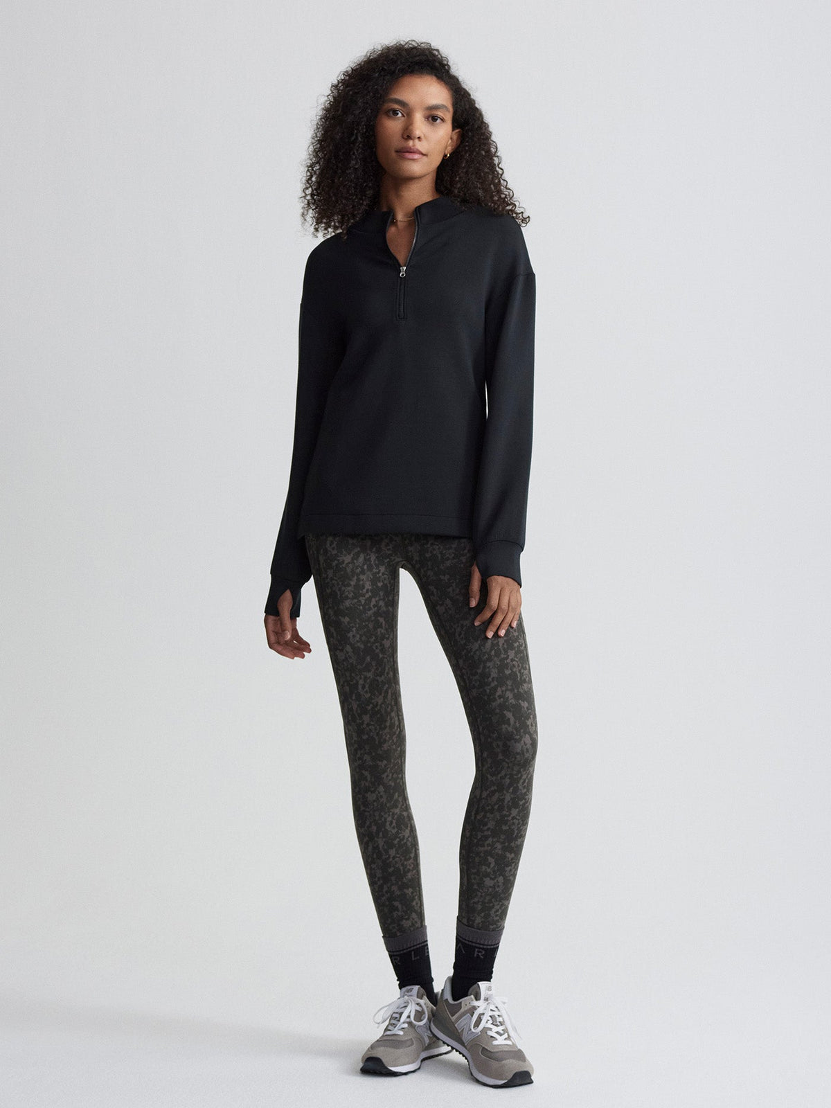 Varley Popular - Cleo Half-Zip Active Sweatshirt