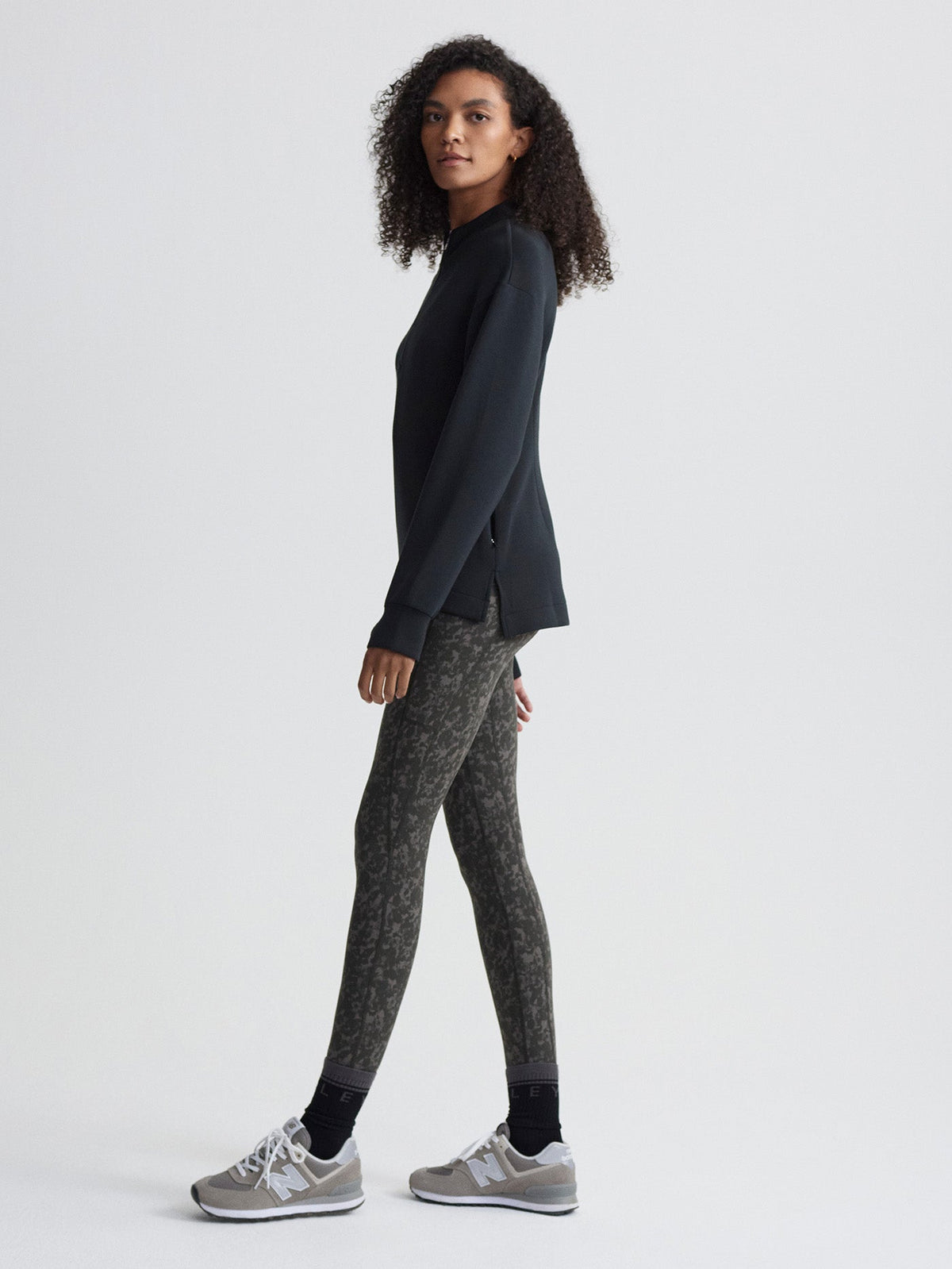 Varley Popular - Cleo Half-Zip Active Sweatshirt