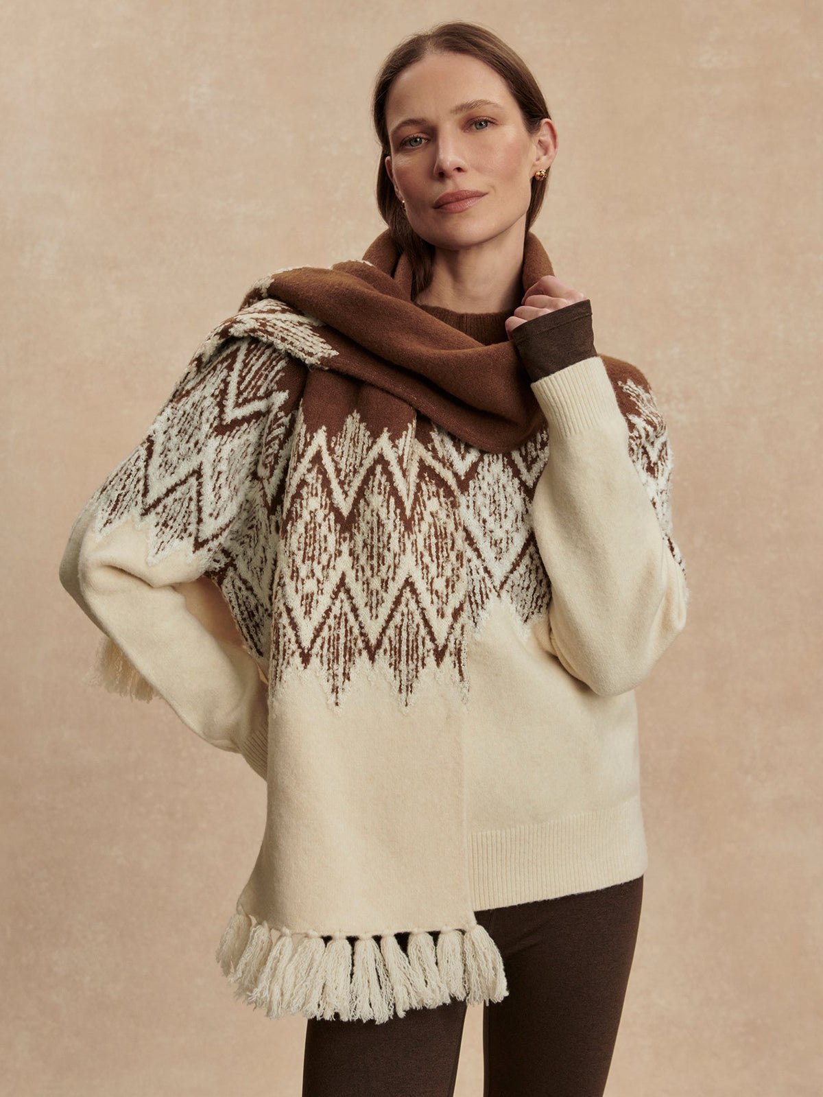 Varley New - Sebastian Jacquard Scarf 2.0