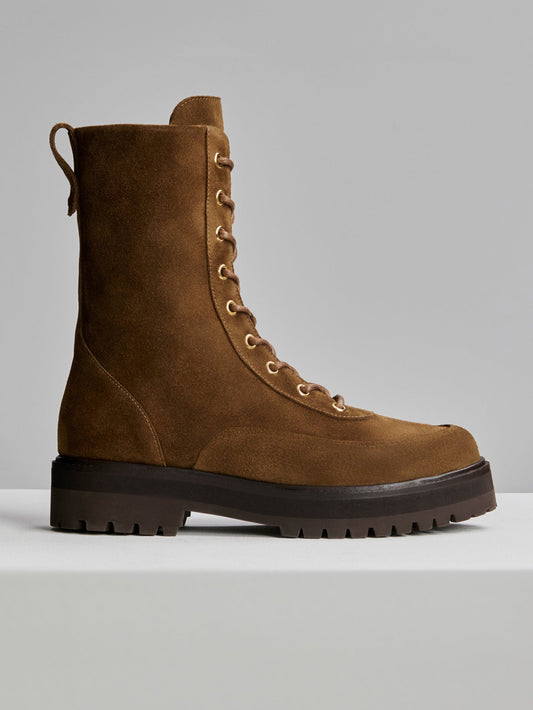 Varley Top Pick - Calsen Lug Sole Boot Suede