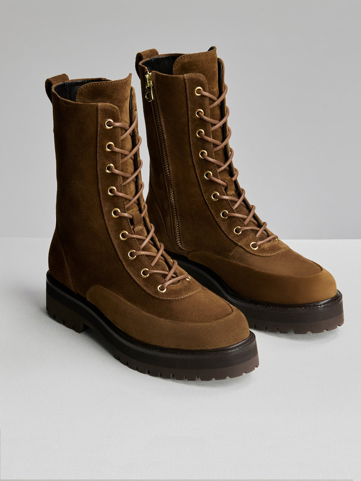 Varley Top Pick - Calsen Lug Sole Boot Suede