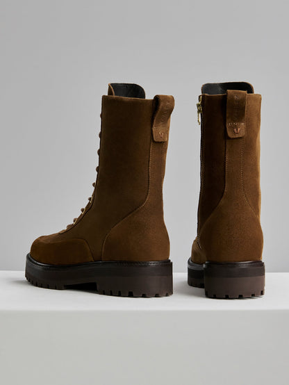 Varley Top Pick - Calsen Lug Sole Boot Suede