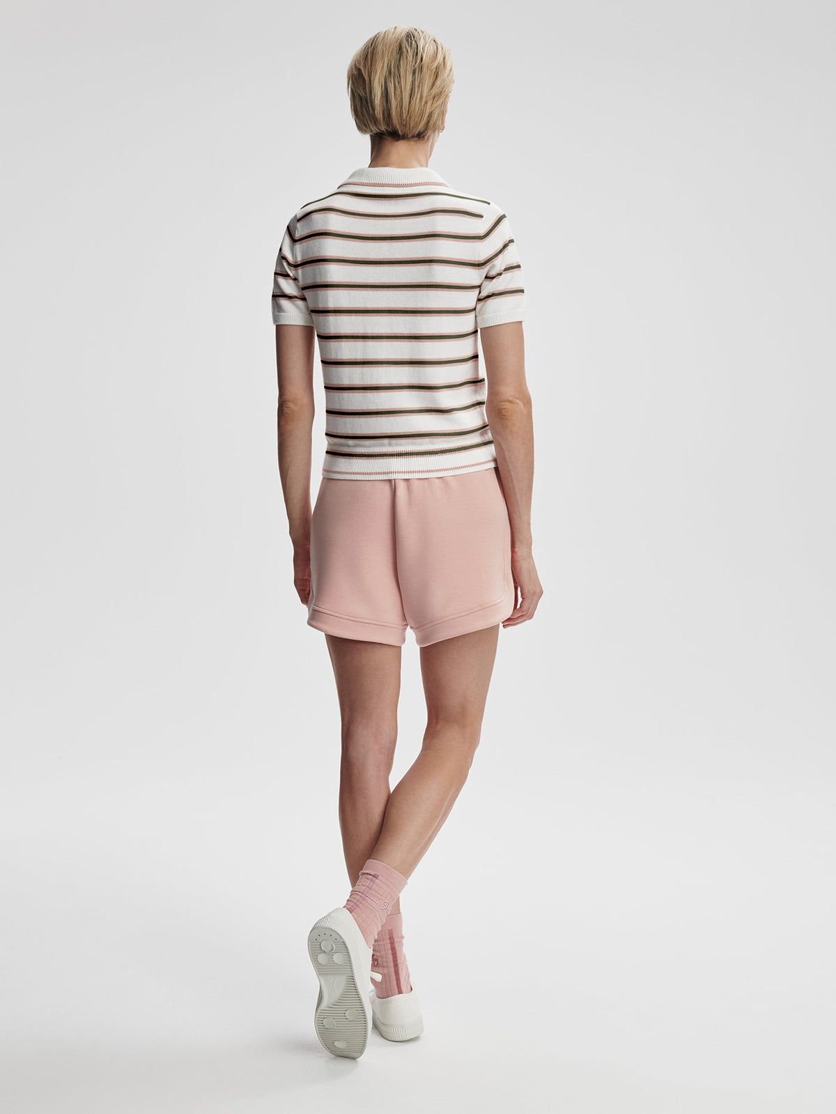 Varley Essential - Faustine Button Neck Polo