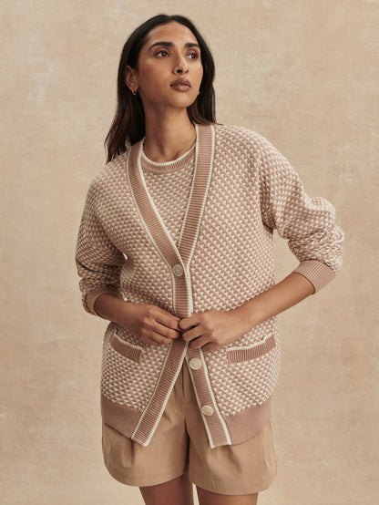 Varley Premium - Tarran Stitch Knit Cardigan