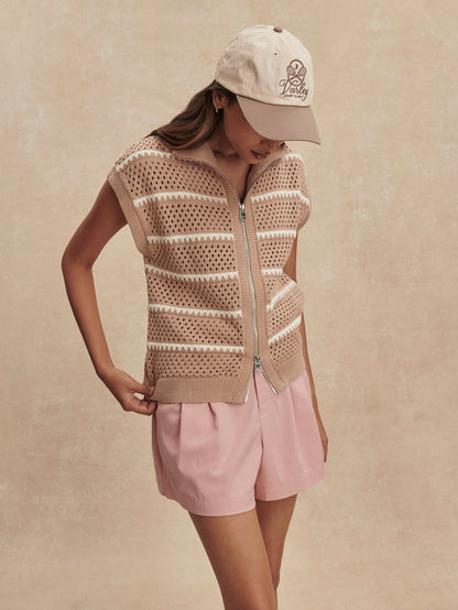 Varley Essential - Haney Zip Through Knit