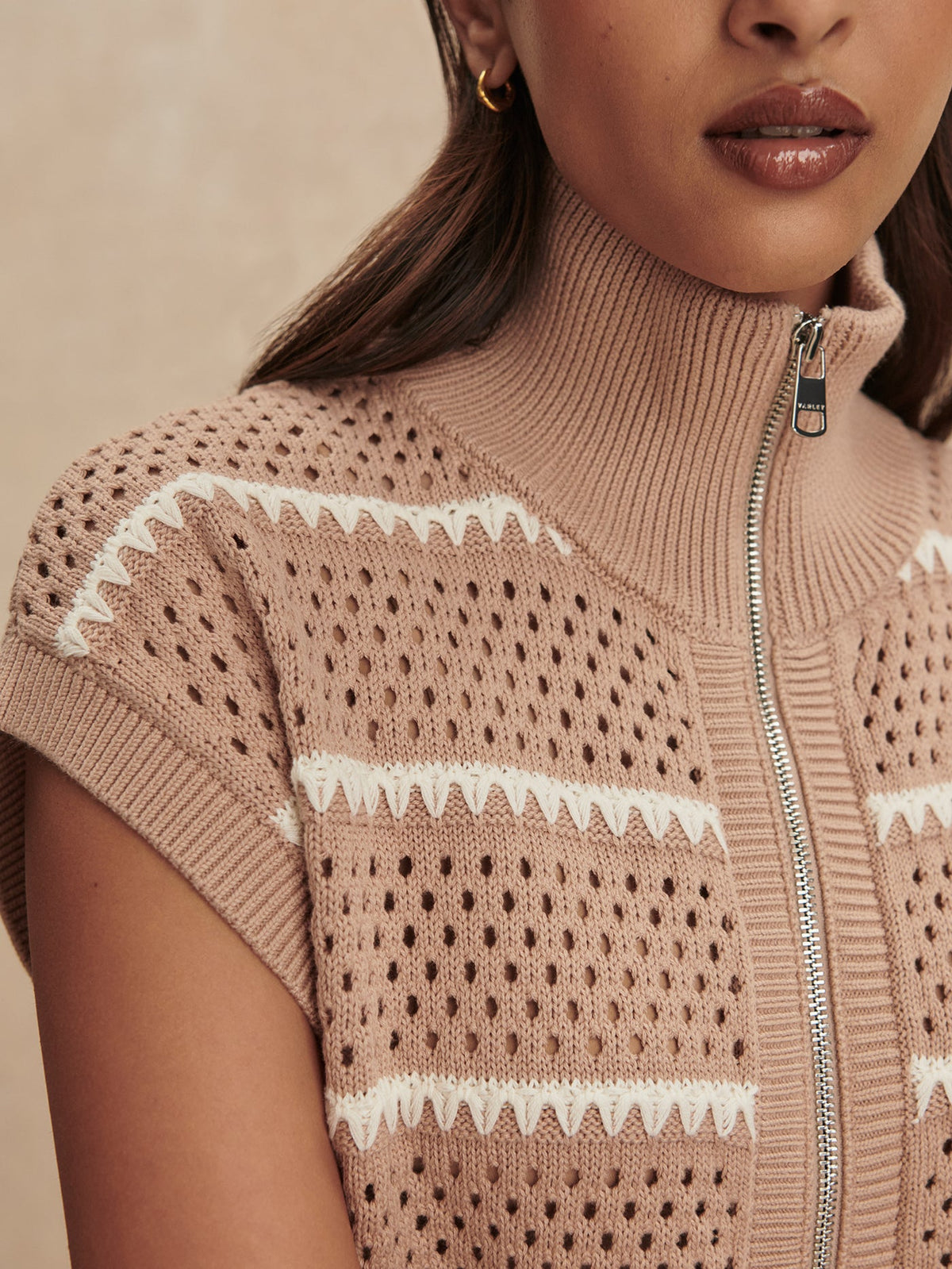 Varley Essential - Haney Zip Through Knit