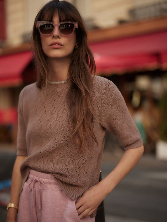 Varley Everyday - Agathe Knit Top