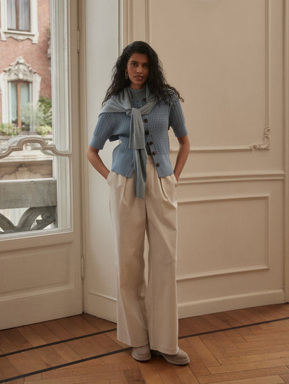 Varley Classic - Rhys Short Sleeve Cardigan