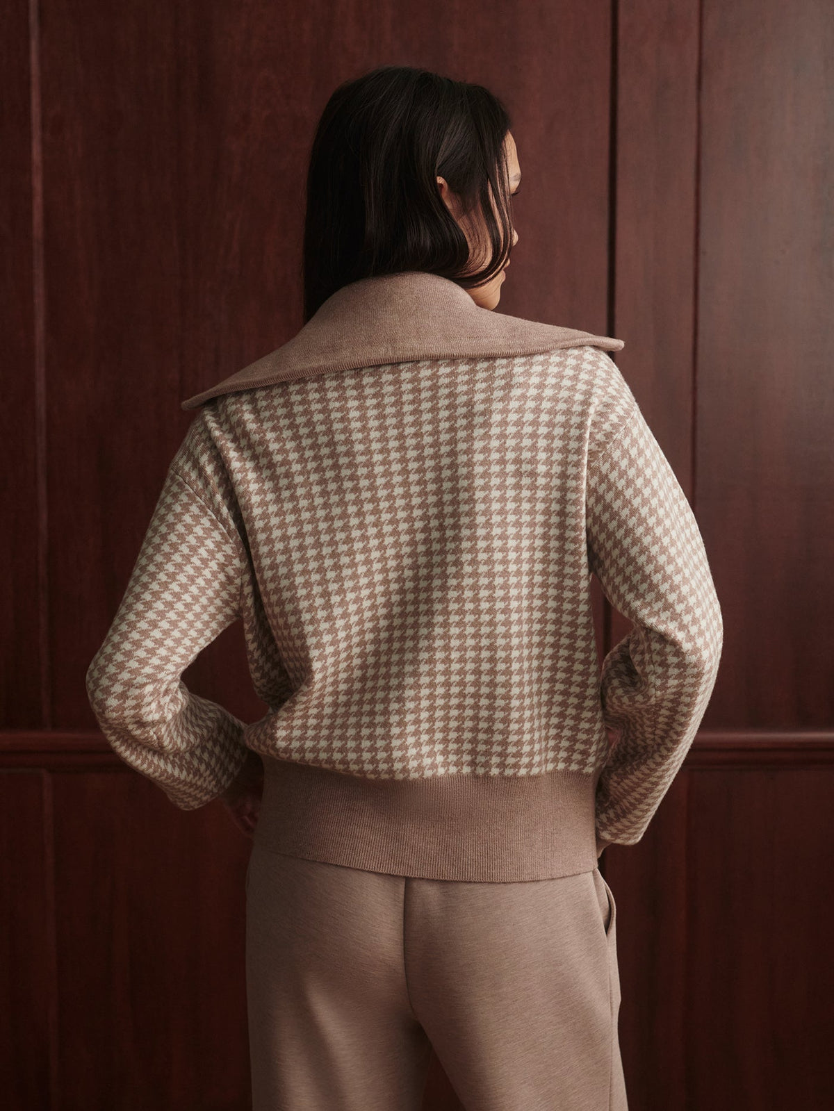 Varley Classic - Ablett Jacquard Knit Jacket