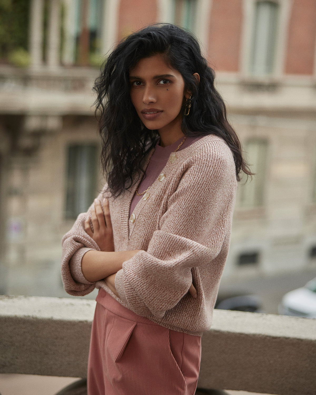 Varley Discount - Kennings Half Button Knit
