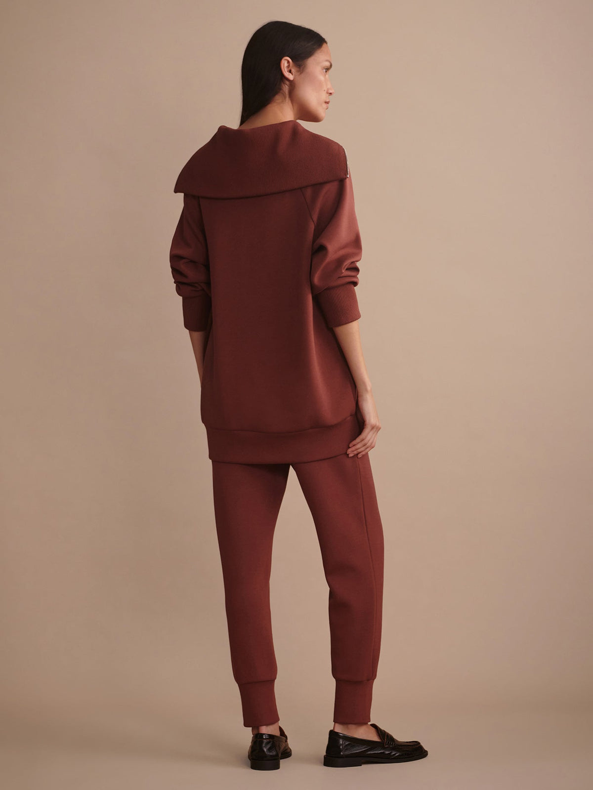 Varley Everyday - Xina Half Zip Longline Sweat