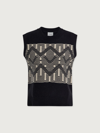 Varley Popular - Oline Fairisle Knit Vest