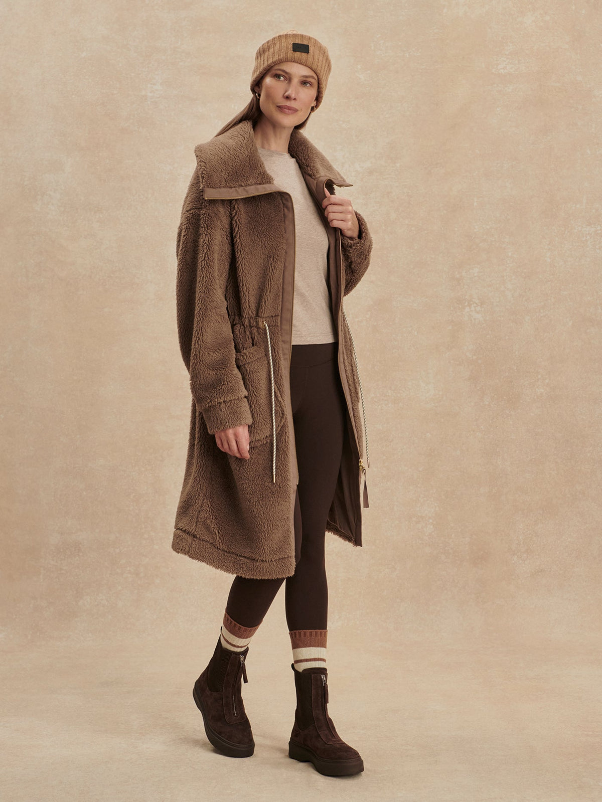 Varley Latest - Logan Sherpa Coat
